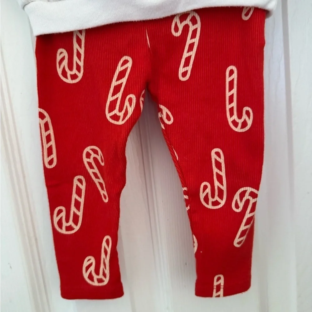Cat & Jack Candy Cane Outfit